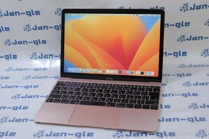 ◇Apple MacBook Retina 2017 MNYM2J/A [ローズゴールド] CPU:Core m3 7Y32 1.1GHz /RAM:8GB /SSD:256GB 格安価格!! J483563 P