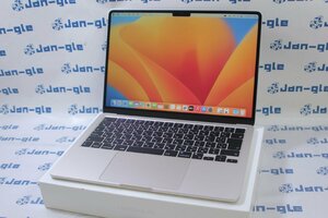 ◇メーカー保証あり!!Apple MacBook Air Liquid Retina 2022 13.6 MLY23J/A [スターライト] 格安価格!! J483880 P 関西