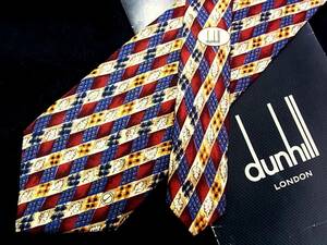 *:.*:【新品N】8070 【ｄunhill】ダンヒル 【ロゴ入・葉】ネクタイ