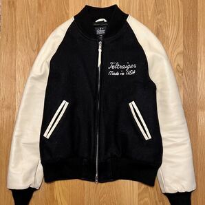美品<ゴールデンベア Golden Bear スタジャン(FELTRAIGER別注 USA製)※サイズXS>