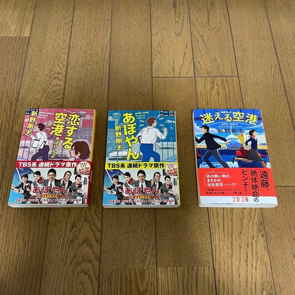 【3冊セット】あぽやん （文春文庫　し４５－２） 新野剛志／著