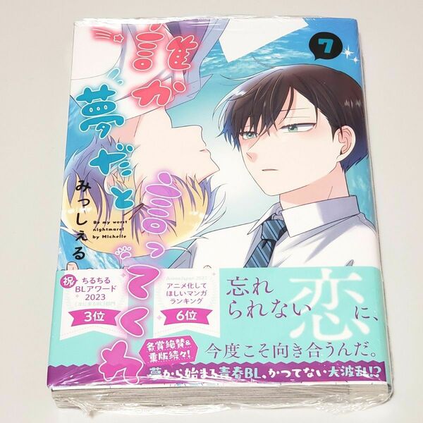 新品 シュリンク付 誰か夢だと言ってくれ　７ （集英社ガールズコミックス） みっしぇる／著