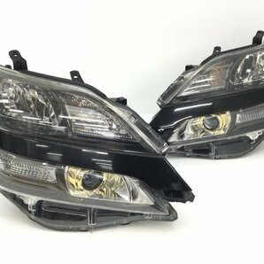 1円スタート！20 ヴェルファイア 2.4Z 後期 純正 HID ゴールデンアイズ ヘッドライト 左右セット ICHIKOH 58-23    2400226  2I2-1 林の画像1