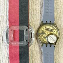 【送料無料】腕時計／Swatch／LEGO TIME　ジャンク／まとめ売り　4本_画像3