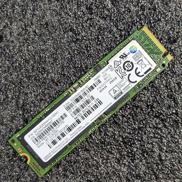 【中古】SAMSUNG PM981 256GB MZVLB256HAHQ-000H1 [M.2 2280 NVMe TLC PCIe Gen3×4]