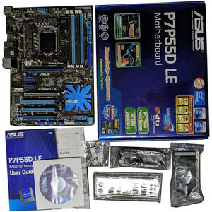 【美品】ASUS P7P55D LE [LGA1156 インテル第1世代用]