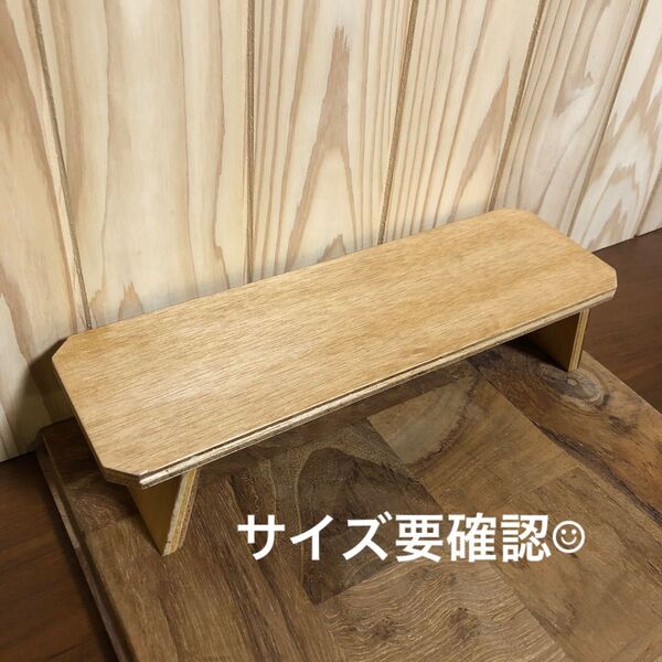 自然素材の多目的折りたたみシェルフ チーク