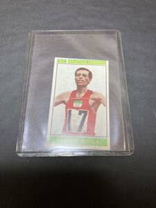 超レア！ 1967-68 Panini Campioni Dello Sport Abebe Bikila RC