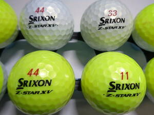 [1-SRA] スリクソン ゼットスター エックスブイ ディバイド SRIXON Z・STAR XV 10球 ロストボール 【中古】