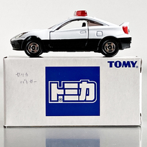 トミカ トヨタ セリカ パトロールカー Tomy Tomica Toyota Celica Patrol Car_画像1