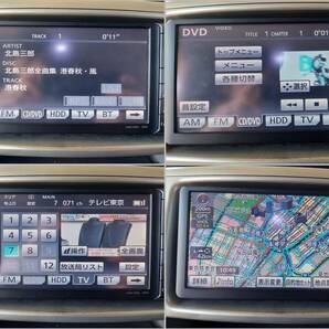 本体のみ トヨタ純正 NHZN-W60G HDDナビ 地図2010年秋 CD/DVD フルセグ Bluetooth 中古 即決 ノア/AZR60G取り外しの画像8