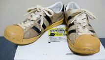 ☆ adidas Originals SUPERSTAR アディダス オリジナルス スーパースター SNAKESKIN 05年製 US 9 1/2 27.5cm_画像1