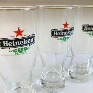まとめ売り Heineken beer ハイネケン ビアグラス 非売品 ビールグラス タンブラー ビールジョッキ グラス ノベルティ BEERの画像3