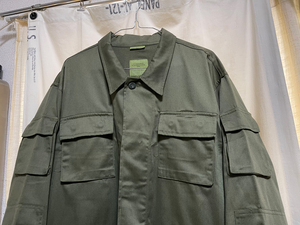 新品未使用☆YMCL製 アメリカ米軍 BDU コンバット ミリタリー シャツ ジャケット