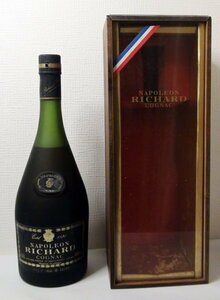 未開栓/古酒 NAPOLEON RICHARD Cognac 700ml 40度 ナポレオン リチャード コニャック 1830 木箱付