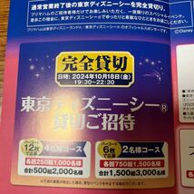 プリマハム 春のおいしさ、ふれあい。キャンペーン　対象バーコード24枚　応募ハガキ3枚　東京ディズニーシー _画像3