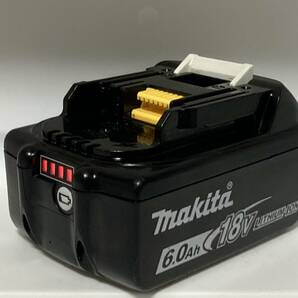 【送料0】純正！マキタ バッテリー 18v 6.0Ah【BL1860B】残量表示あり 税無  Makita  /2750の画像2