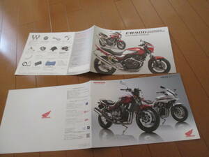 庫41469　カタログ ■HONDA●ＣＢ４００＋ＯＰ　アクセサリー●2010.2　発行●10　ページ