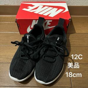 美品 NIKE 12c 18cm AH5555-002 ナイキ キッズスニーカー ジュニアスニーカー 