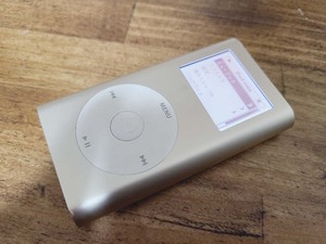 iPod mini A1051 4GB ゴールド 動作確認済 送料185円♪