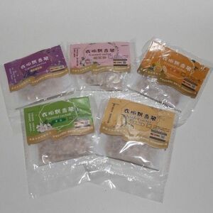 サシェ 香り袋 さくら/ジャスミン/バラ/レモン/オー シャン 5個セット