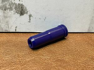 ①エアシールノズル　24.8mm 紫　パープル　電動ガン　メカボックス　サバゲー