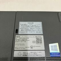 N141 NEC VersaPro VX-6 PC-VKL21XZG6 Core i3第8世代　メモリ4GB_画像5