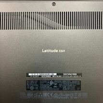 R171 DELL latitude 3301 P114G Core i5 8265U メモリ8GB ジャンク_画像4