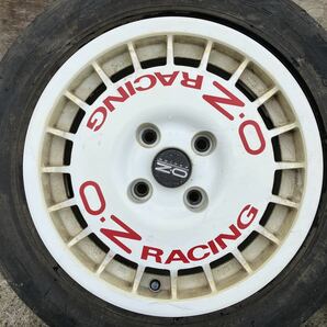 OZ ラリー レーシング 15インチ 6.5J +40 4H PCD114.3 ハブ径67 195/55R15 4本の画像2