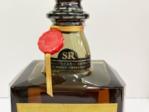 IYS65556　SUNTORY/サントリー　ROYAL　ローヤル　SR　1000ｍｌ　43％　クイーンサイズ　ウイスキー　古酒　現状品_画像5