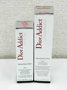 IYS65390 Dior Addict LIP GLOW 001 PINK LIP MAXIMIZER 001 ディオール アディクト リップ グロウ マキシマイザー グロス バーム 現状品