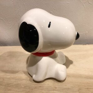 スヌーピー Snoopy ピーナッツ 雑貨 陶器 置物 インテリア ファンシー 管理番号001の画像3