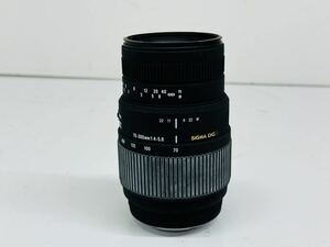 SIGMA MINOLTA用？ 70-300mm 1:4-5.6 SIGMA DG カメラレンズ シグマ 未チェック 現状品 管理番号02020