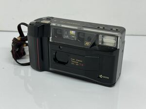 ★KYOCERA 京セラ TD Carl Zeiss Tessar T* 35mm 3.5 コンパクト フィルムカメラ 未チェック 現状品 ジャンク品 管理番号02036