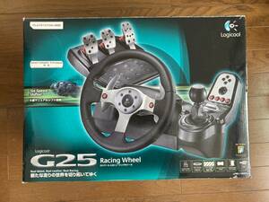 ロジクール G25 レーシング ホイール　箱アリ　中古品　ジャンク扱い　送料無料！！