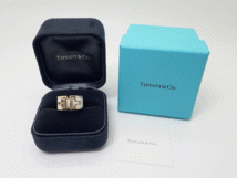 ティファニー Tiffany & Co. T カットアウト リング 指輪 K18YG 11.5号 AU750 ホワイト セラミック 箱付 送料無料！！_画像8