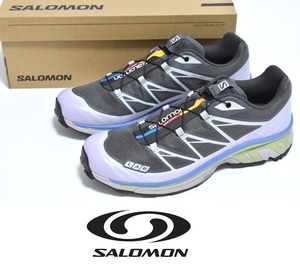 【送料無料】新品 SALOMON サロモン XT-6 26.5cm MAGNET/ASHES OF ROSES/WINTER PEAR