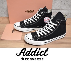 【送料無料】新品 CONVERSE ADDICT コーチ キャンバス HI 27cm ブラック コンバース アディクト COACH