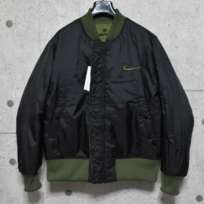 【送料無料】新品 NIKE SYNFL SWOOSH ボンバージャケット M MA-1 中綿 DD6056-326 シンセティックフィル スウッシュ BOMBERの画像3