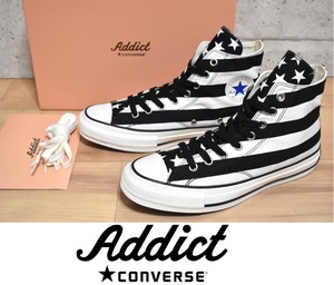 【送料無料】新品 CONVERSE ADDICT 星条旗柄 チャックテイラー HI 26.5cm コンバース アディクト CHUCK TAYLOR MATERIAL HI 1CL881