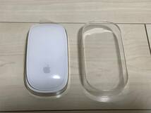 美品 Apple アップル Magic Mouse マジックマウス ワイヤレスマウス A1296 Bluetooth 無線 電池式 パソコン 周辺機器_画像2