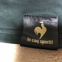 濃緑M 新品未使用ルコック le coq sportif ストレッチハイネックインナー　ソフトであったか裏起毛_画像5