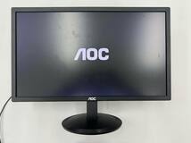 【送料無料】AOC 液晶 モニタ E2180SW (20.7インチ/フルHD/5ms) 1920 x 1080 Pixels D-sub, DVI_画像1