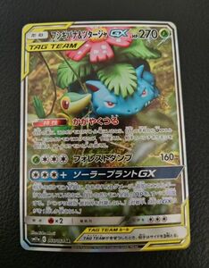 ポケモンカード フシギバナ&ツタージャGX SR SA　美品