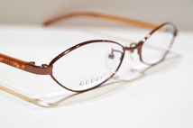 GUCCI(グッチ)GG-9589J R9Vヴィンテージメガネフレーム新品めがね眼鏡サングラスメンズレディース男性用女性用_画像4