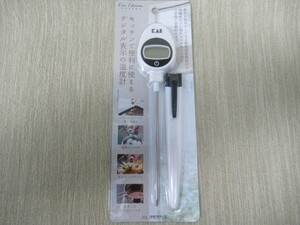 KAI 貝印 温度が見やすいデジタル表示の温度計 ブラック DH-7312 未使用・自宅保管品