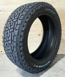 年度落ち限定売り切り特価! GRIP MAX インセプション X/T ホワイトレター 2022年製造 265/55R20 119/116Q LT 4本限りの4本価格