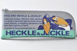 ●ビンテージ　ヘッケルとジャッケル　ペンケース　ビニール製　Heckle & Jeckle