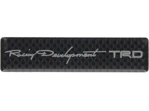 TRD OFFICAL GOODS カーボンステッカー 08231-SP177