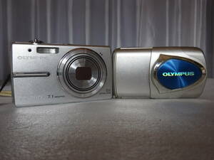 オリンパス Olympus μ-15 Digital AF 3x 、FE-240 ５x コンパクトデジタルカメラ２台